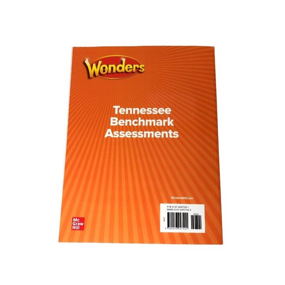 Wonders Tennessee Benchmark Assessments Grade 3 2020 Mcgraw Homeschool Reading - Picture 2 of 6